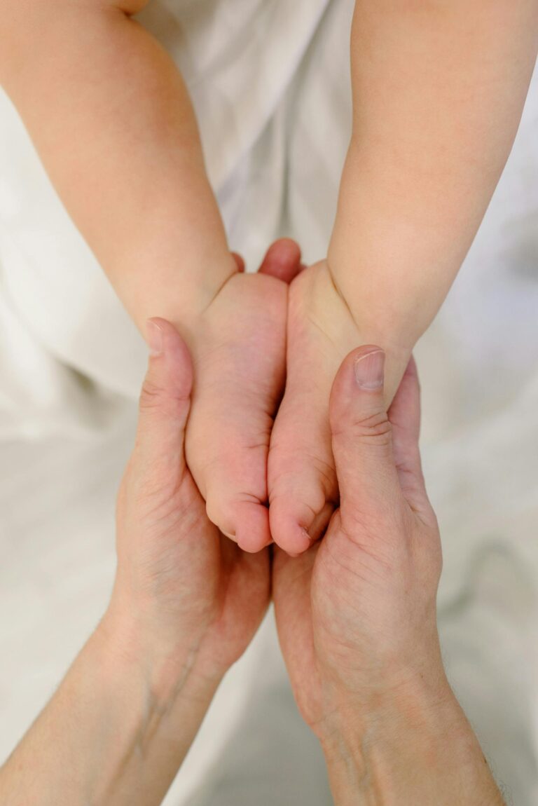 Massage bébé